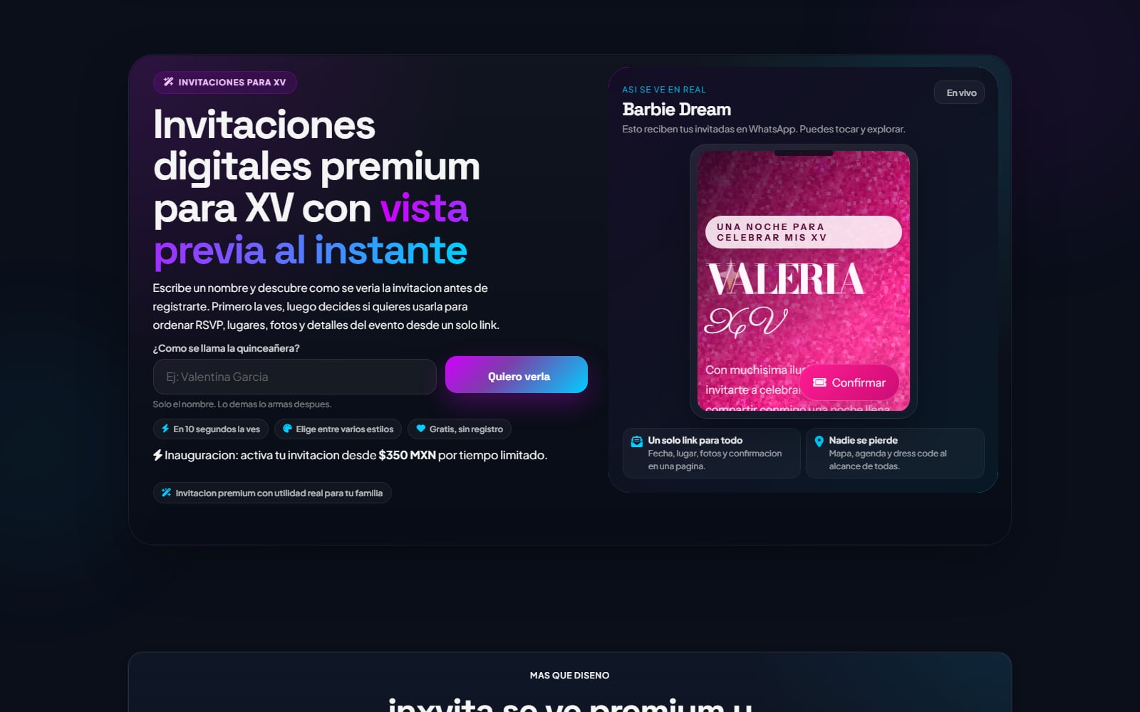 Vista previa instantánea de Inxvita